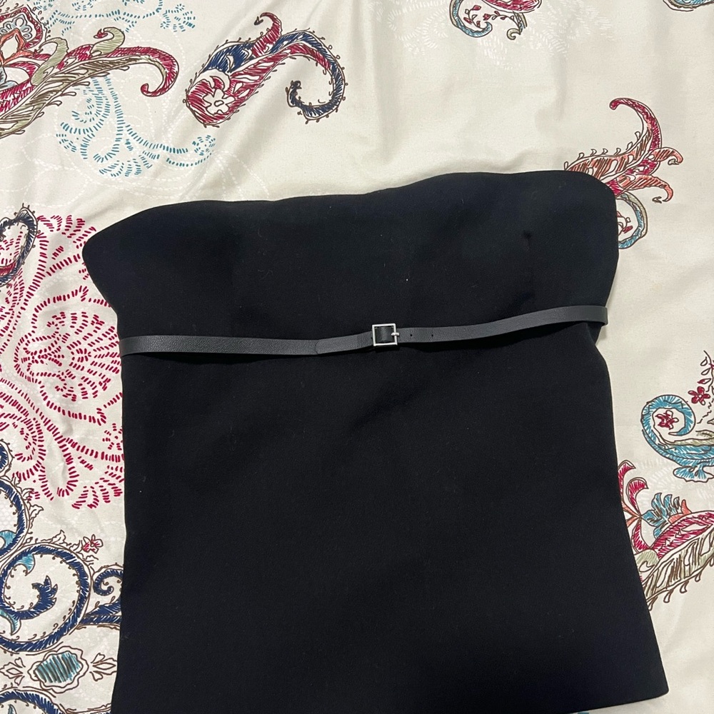 Zara Black Strapless Top